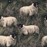 Heather Bound Herd — wallpaper pattern