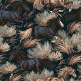 Stallion Run — wallpaper pattern