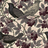 Bramble Perch — wallpaper pattern