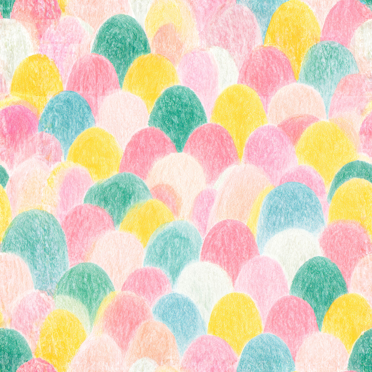 Gummy Drop Cascade — wallpaper pattern