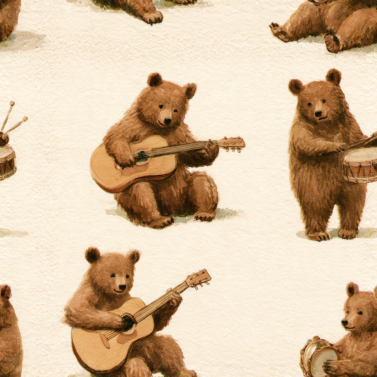 Cub Concert — wallpaper pattern