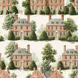 Brick Manor Enclave — wallpaper pattern