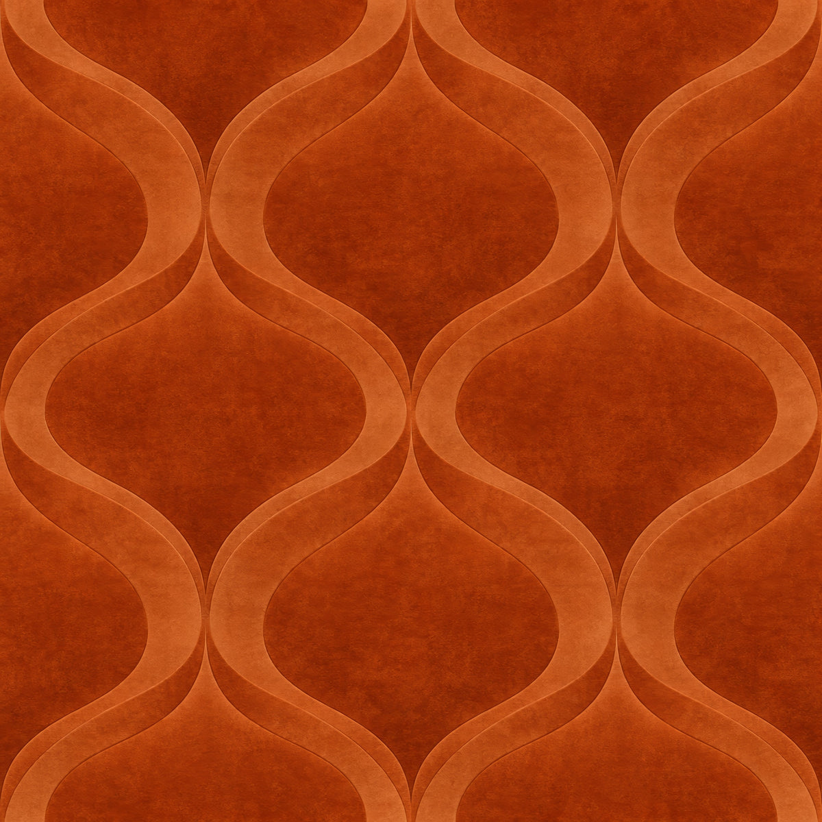 Amber Curvature — wallpaper pattern