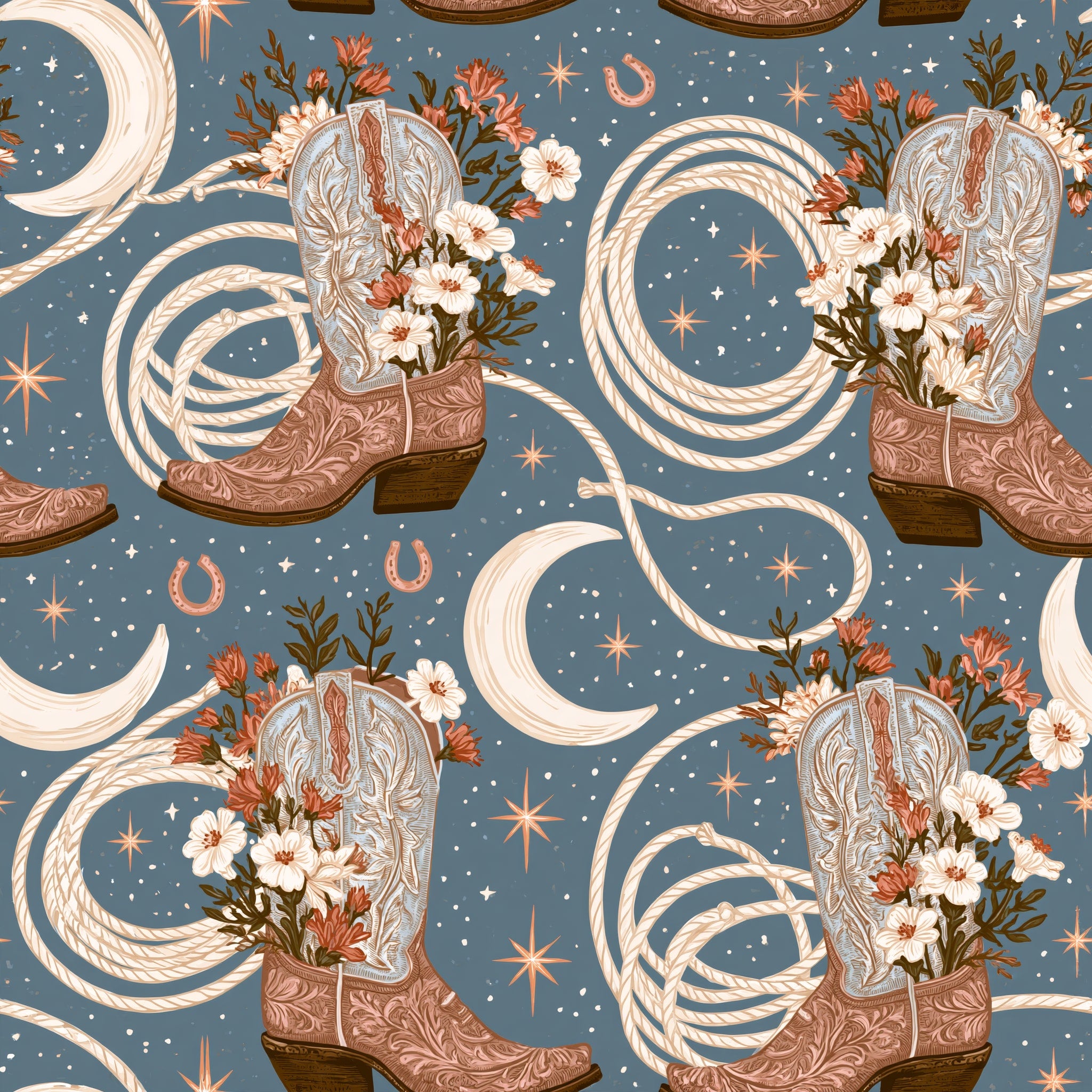 Lariat Lullaby — wallpaper pattern