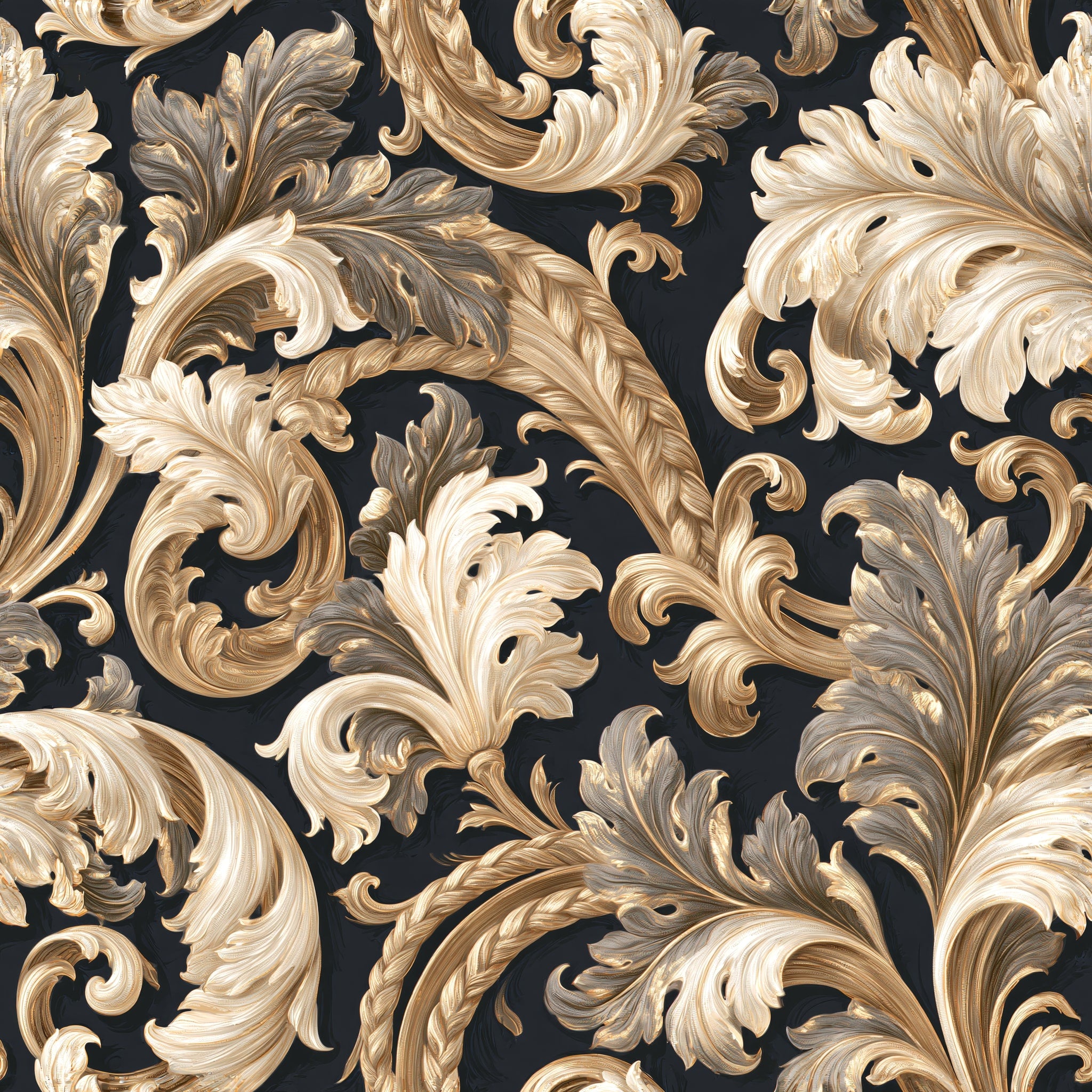Ornate Overture — wallpaper pattern