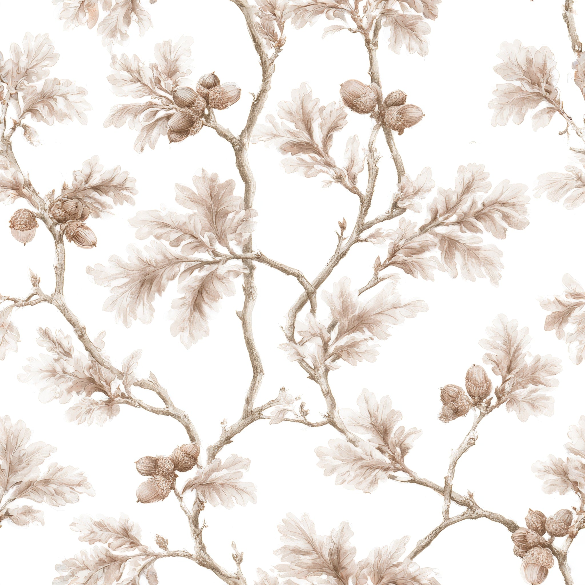Acorn Draft — wallpaper pattern