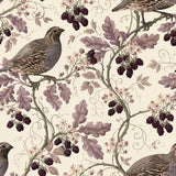 Mauve Briar Roost — wallpaper pattern