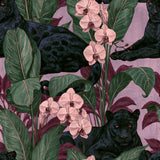 The Panther's Rest — wallpaper pattern