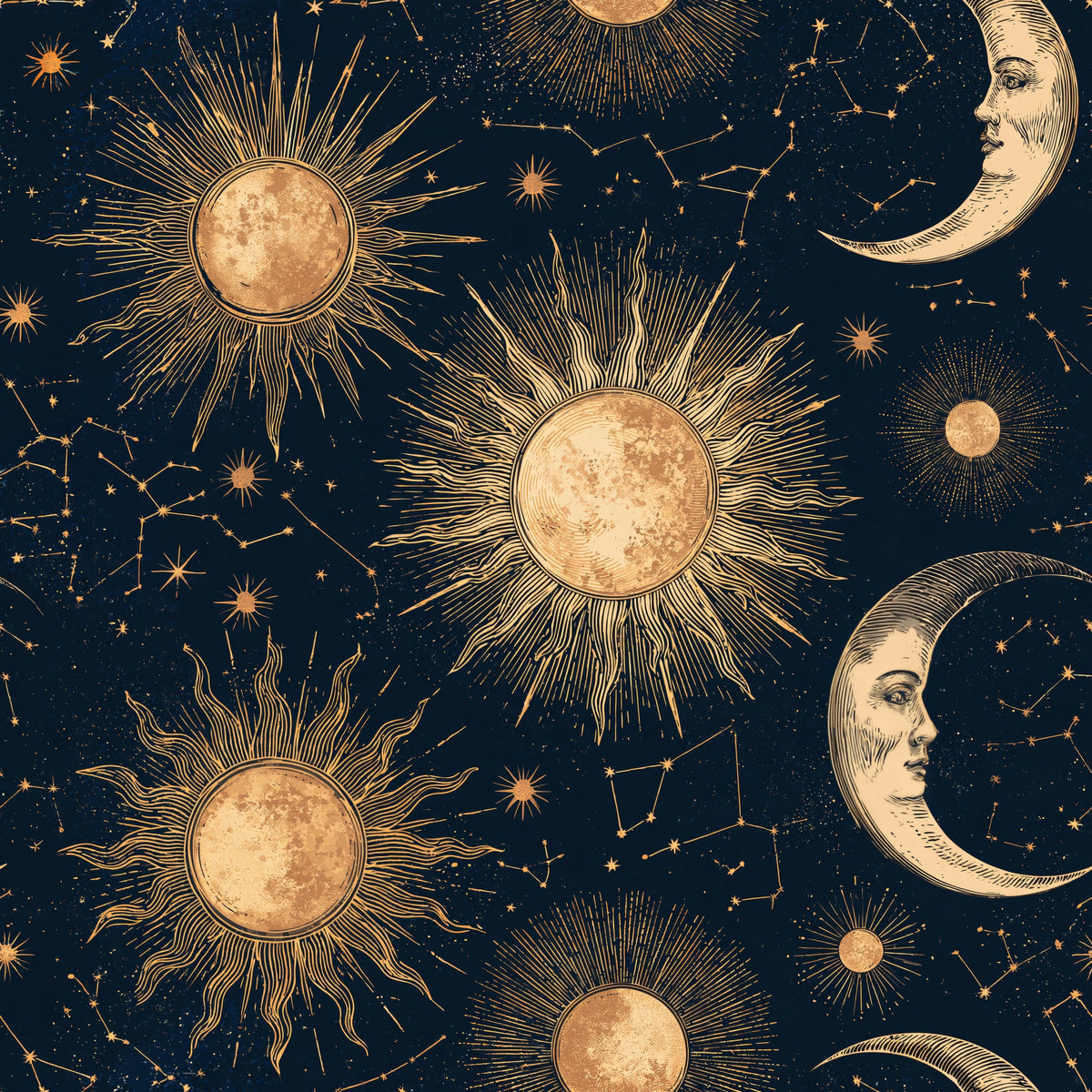 Firmament Almanac — wallpaper pattern