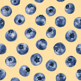 Blueberry Polka — wallpaper pattern