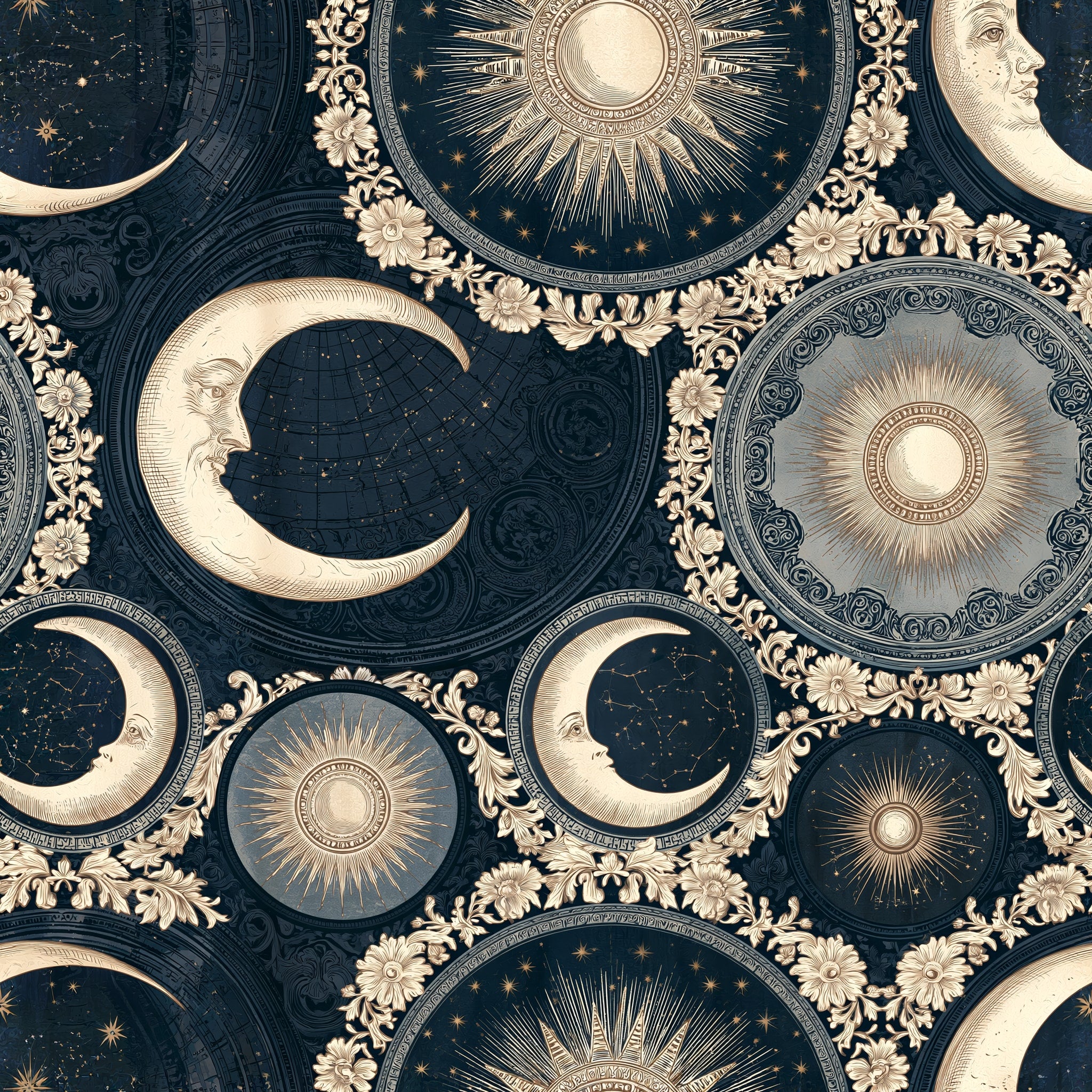 Firmament Archival — wallpaper pattern
