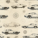 Mechanic's Draft — wallpaper pattern