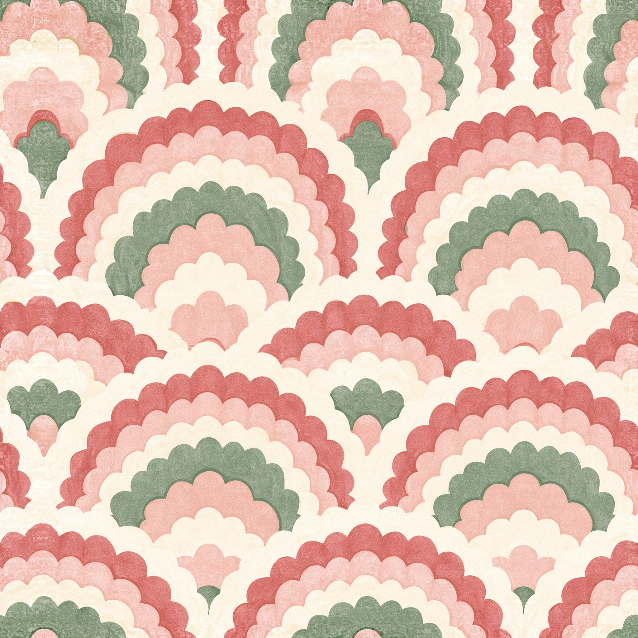 Petal Arcade — wallpaper pattern