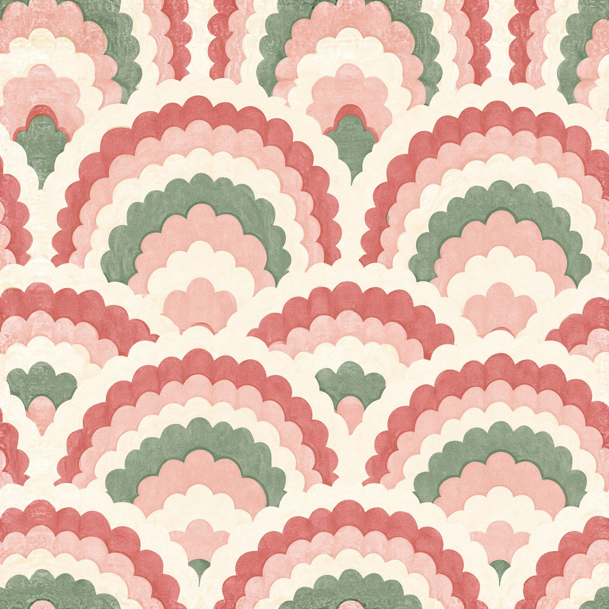 Petal Arcade — wallpaper pattern