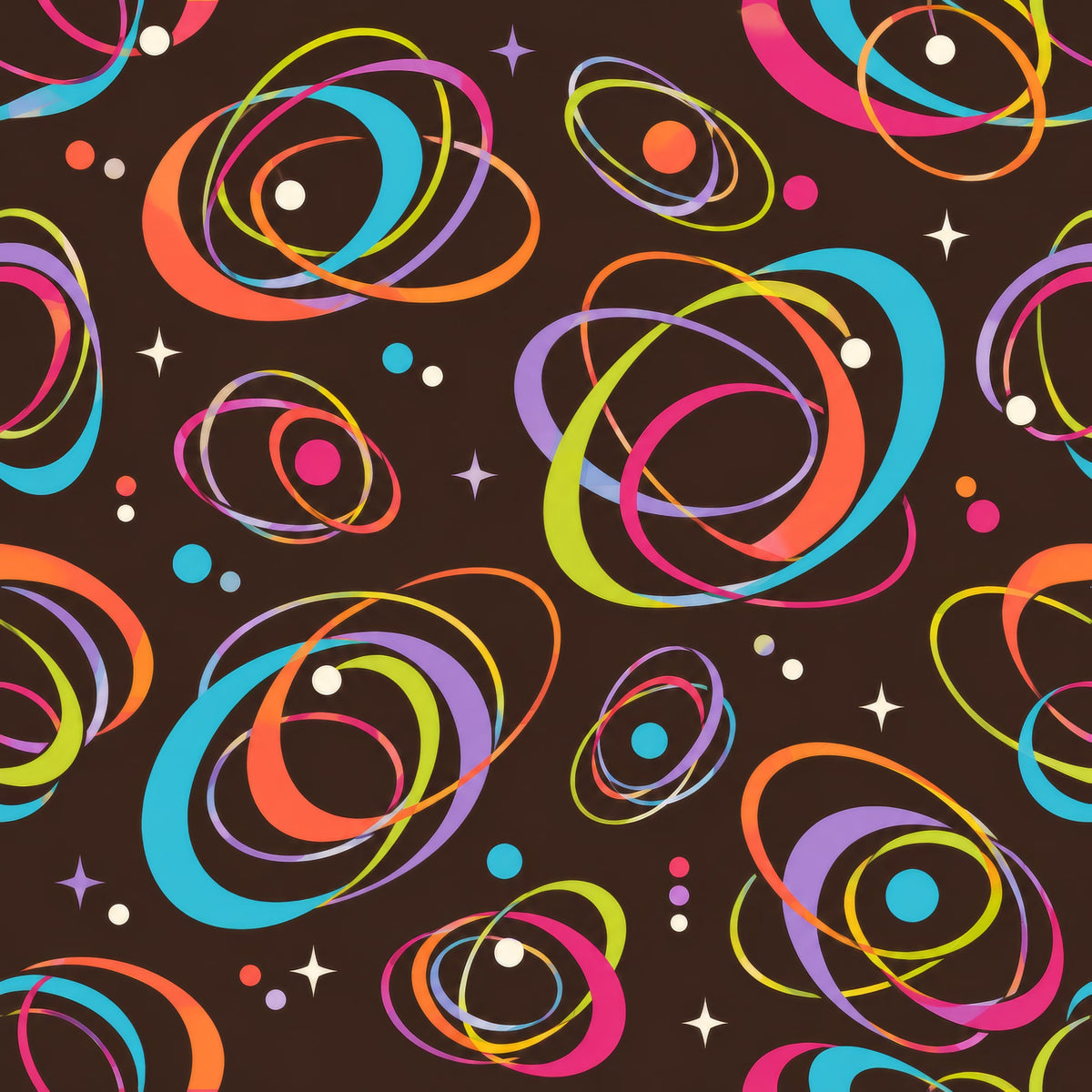 Atomic Orbitals — wallpaper pattern