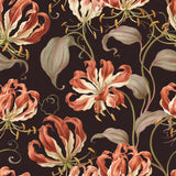 Fire Lily Canopy — wallpaper pattern