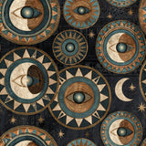 Watchful Orbits — wallpaper pattern