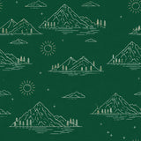 Cartographer's Summit — wallpaper pattern