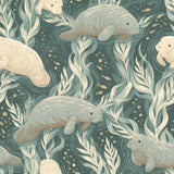 Estuary Graze — wallpaper pattern