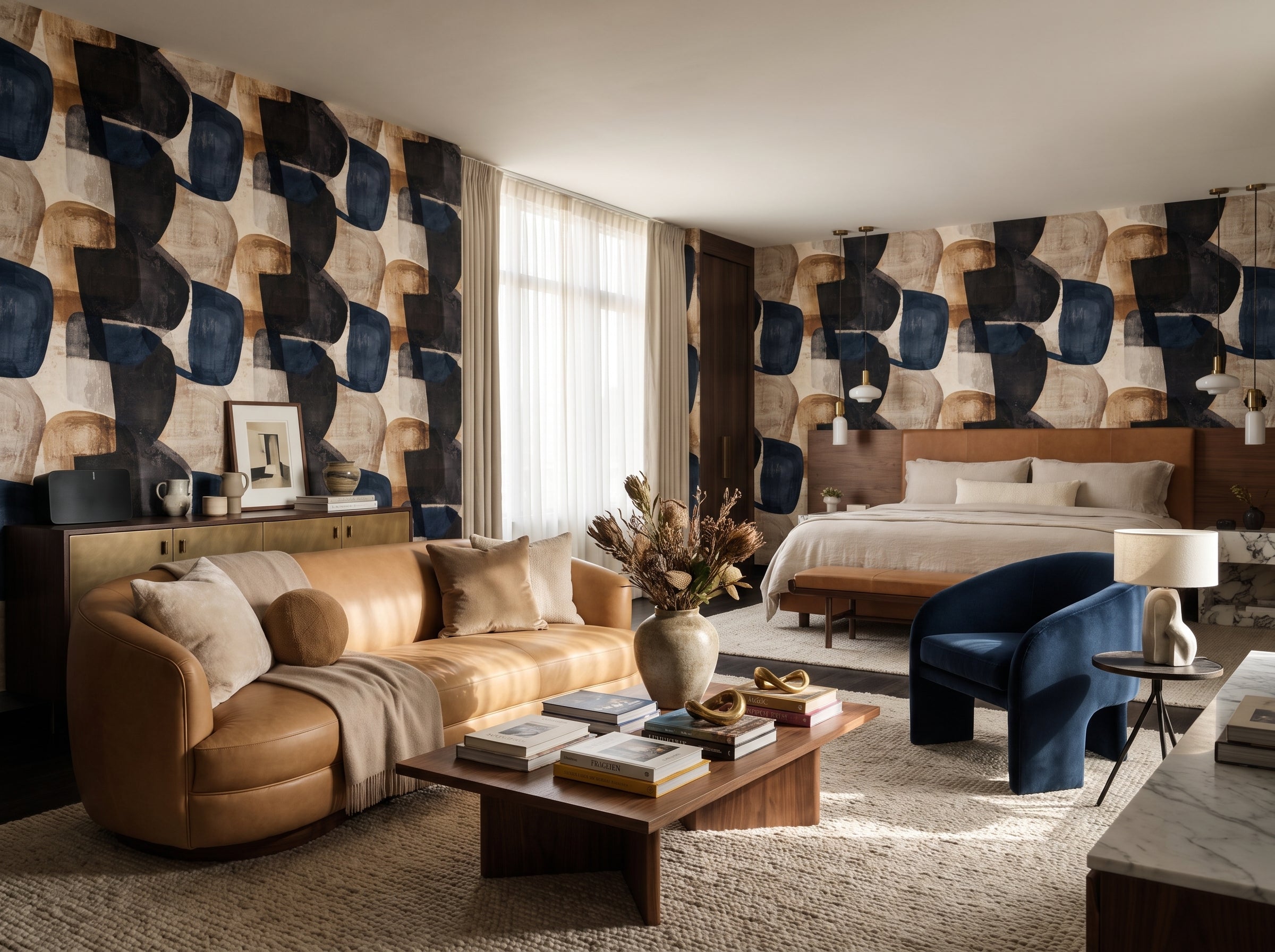 Abstract Stratum — styled room 1