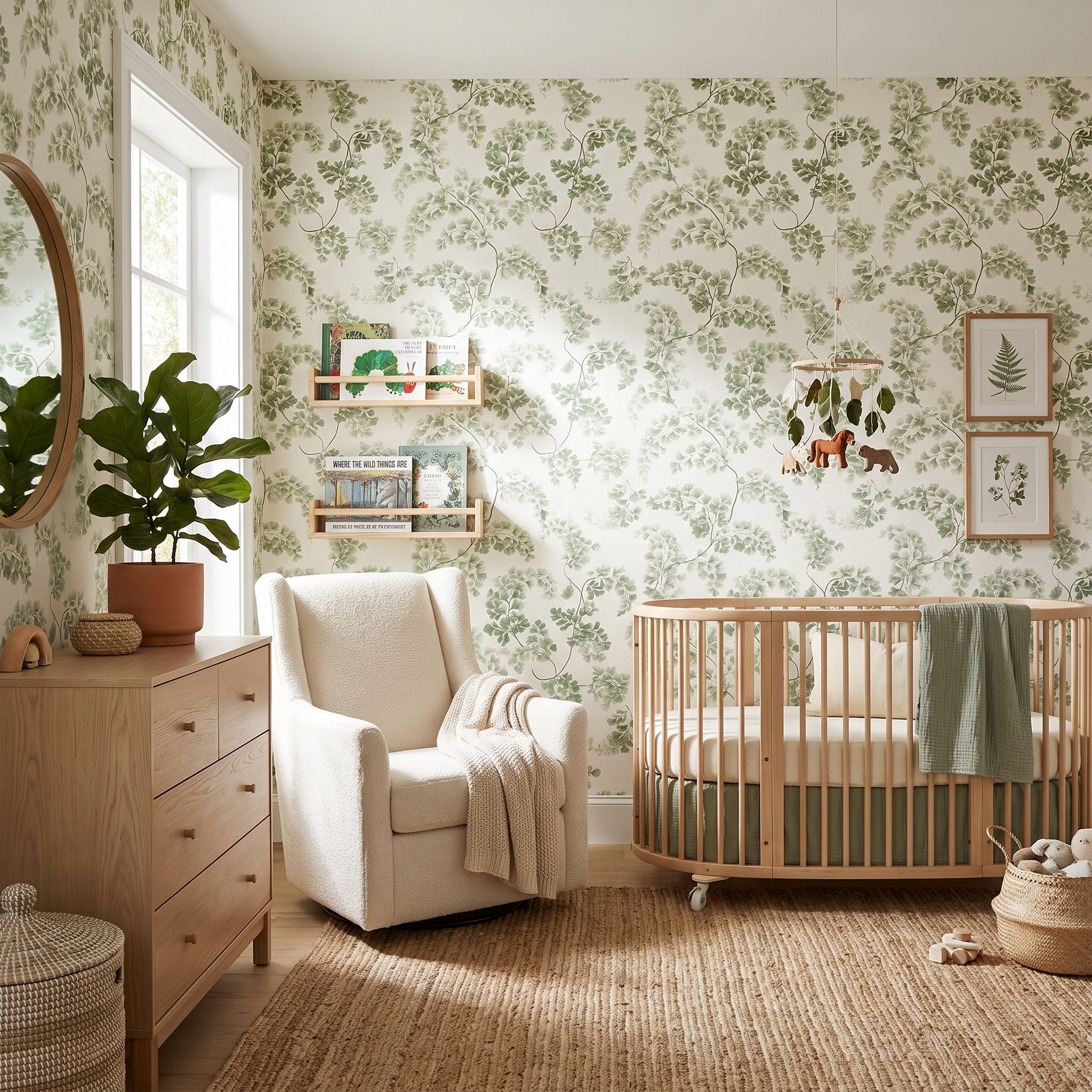 Maidenhair Drift — styled room 1