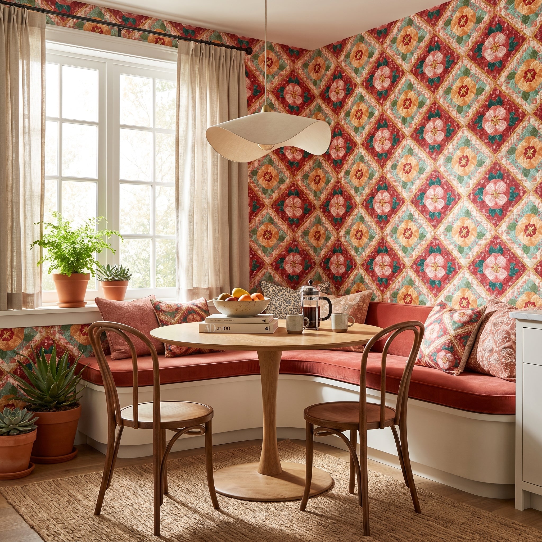 Floral Quilt — styled room 1