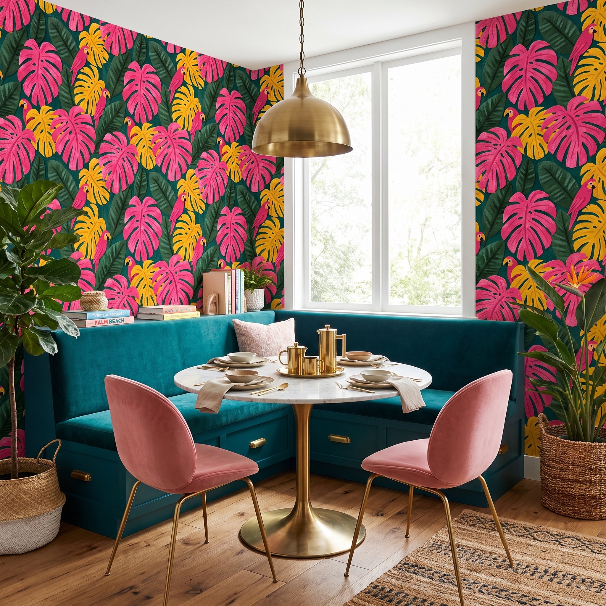 Jungle Chatter — styled room 1
