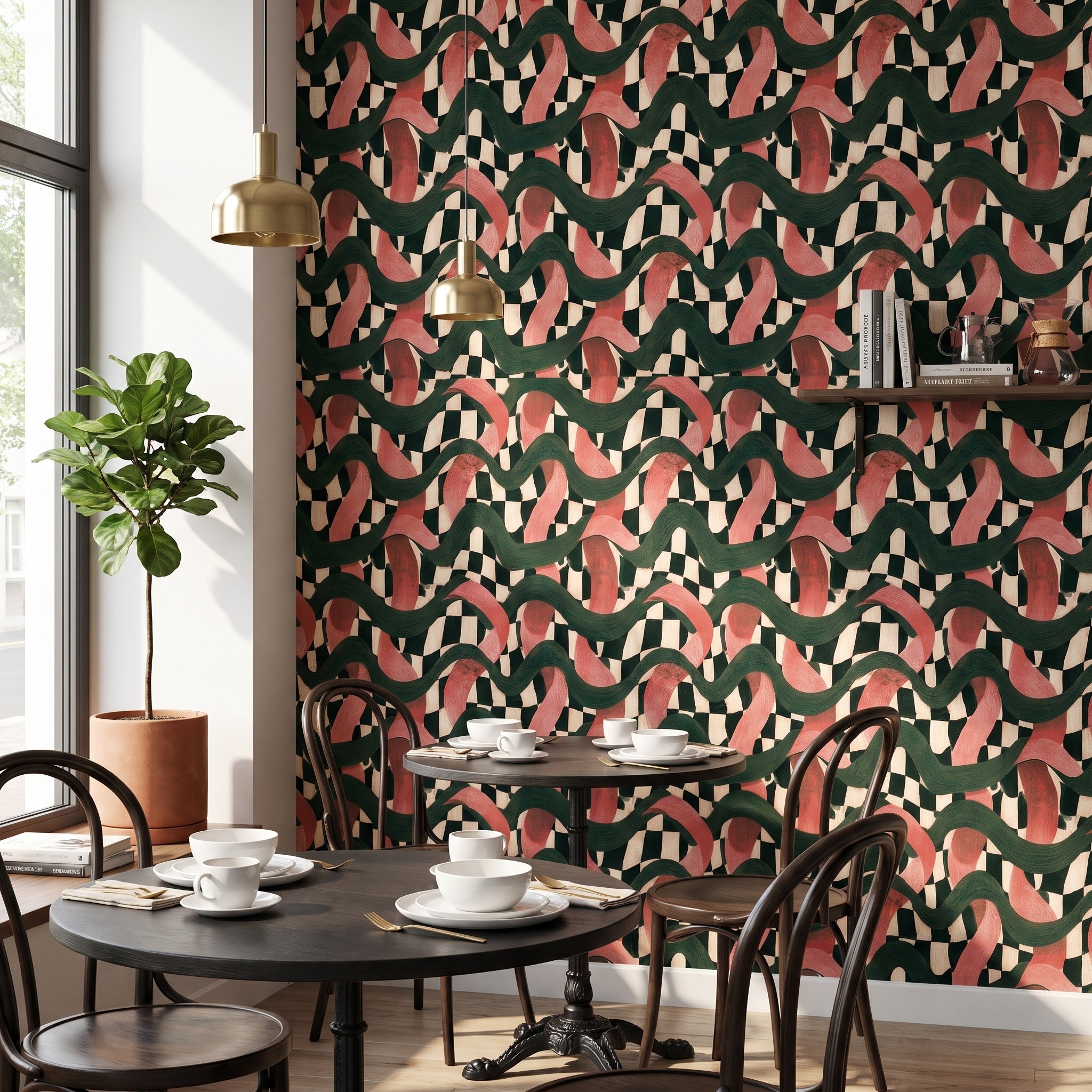 Ribbon Rhythm — styled room 1