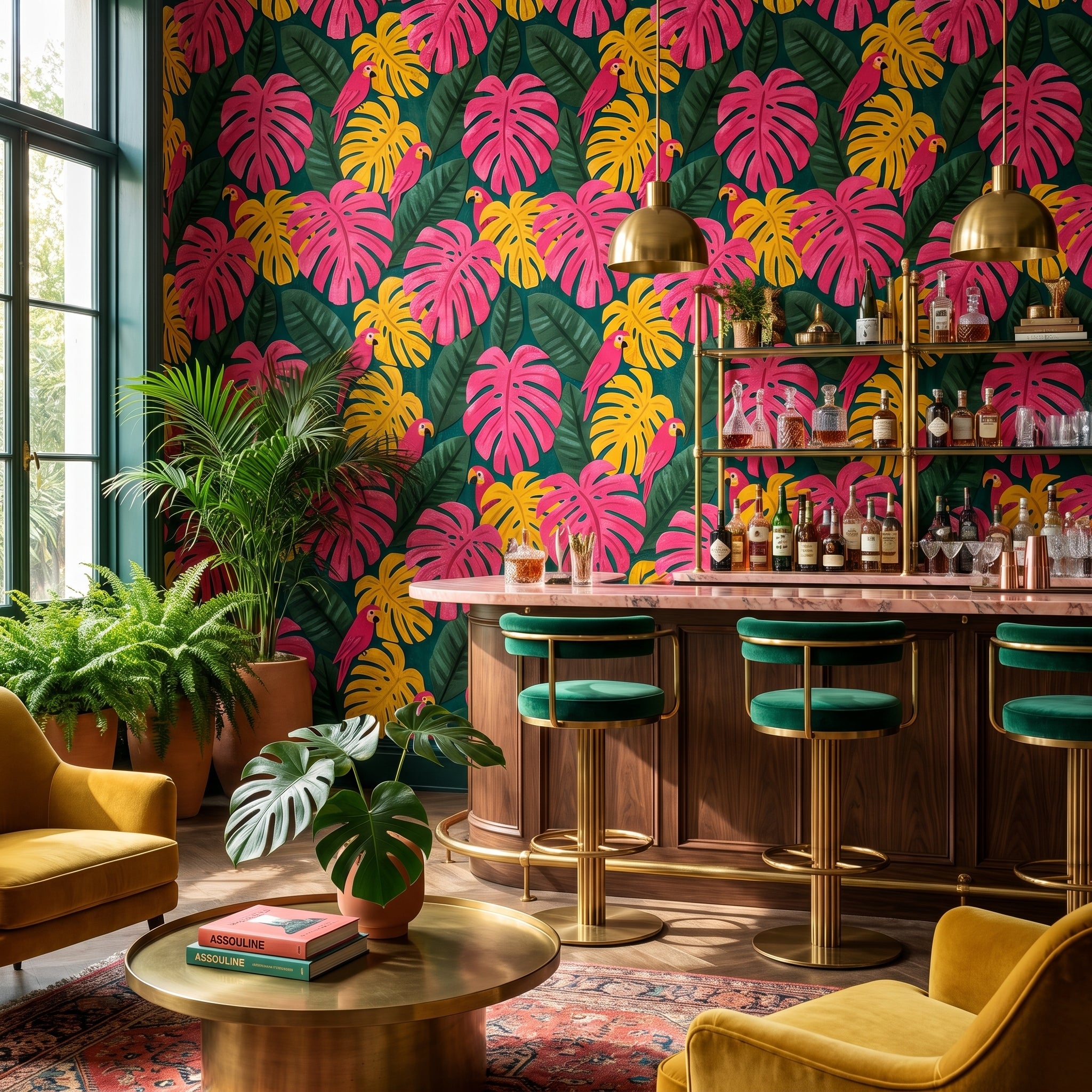 Jungle Chatter — styled room 2