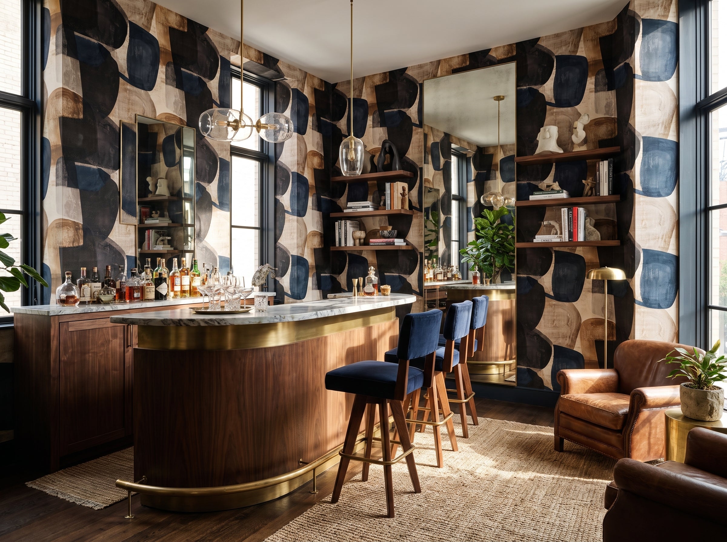 Abstract Stratum — styled room 3