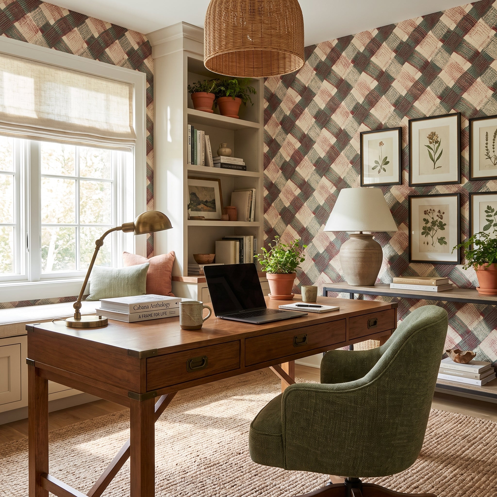 Crosshatch Canopy — styled room 3