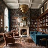 Verdigris Scroll — styled room 3