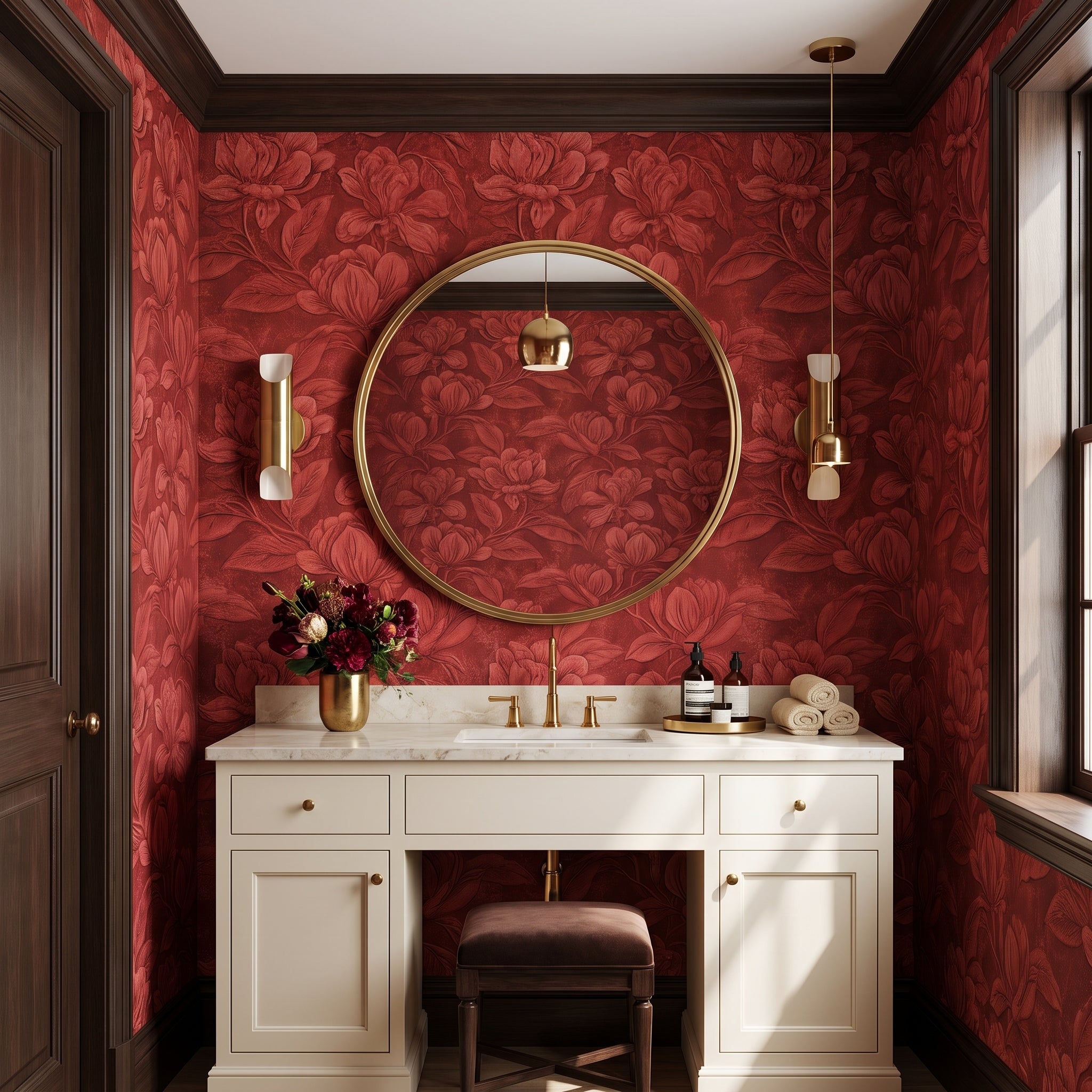 Crimson Bloomfield — styled room 3