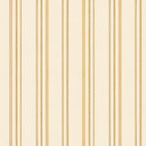 Regency Stripe Wallpaper with gold vertical stripes and dashed details