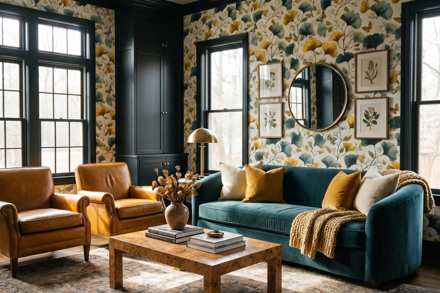 Veronese Ginkgo Wallpaper