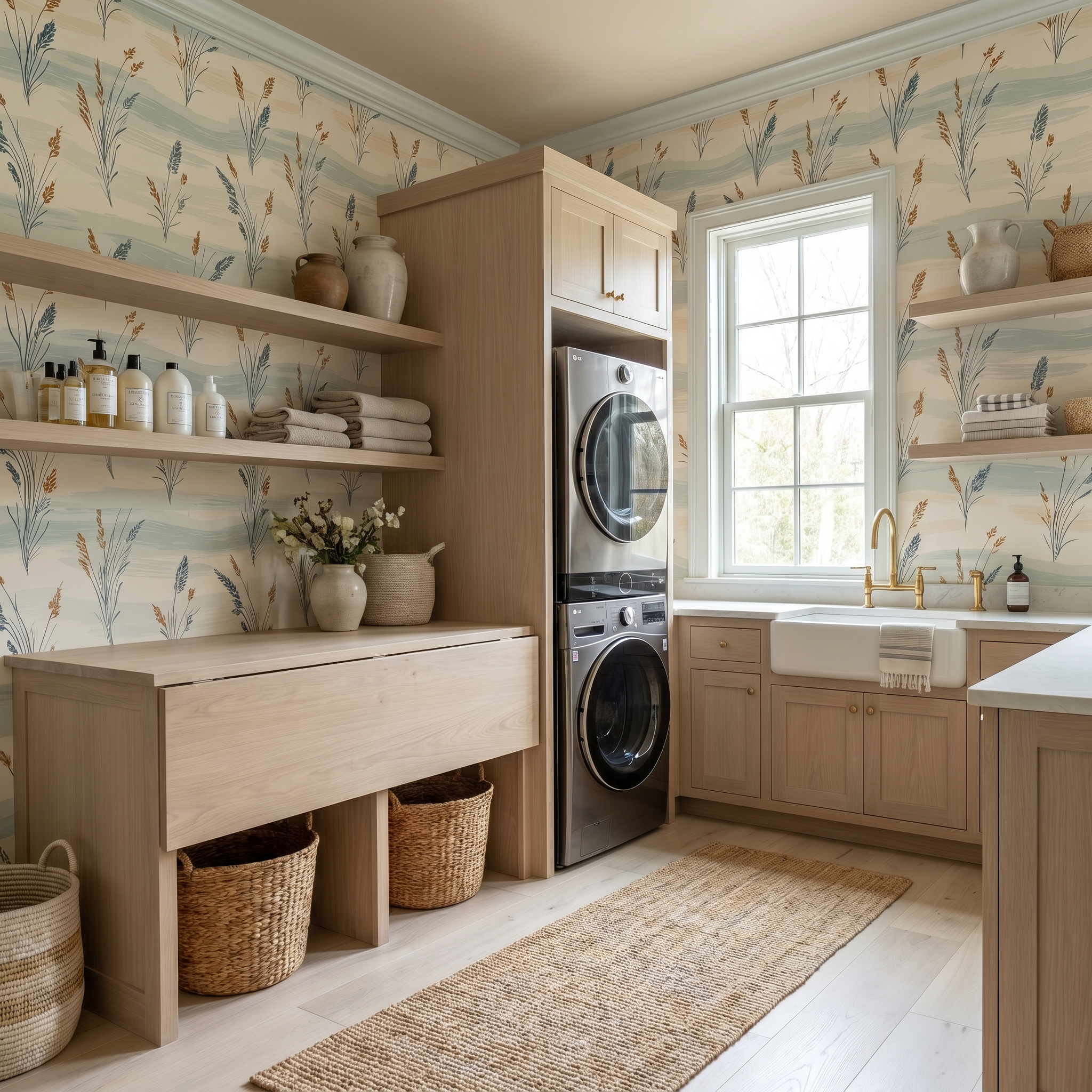 Sea Oat Tideways Wallpaper