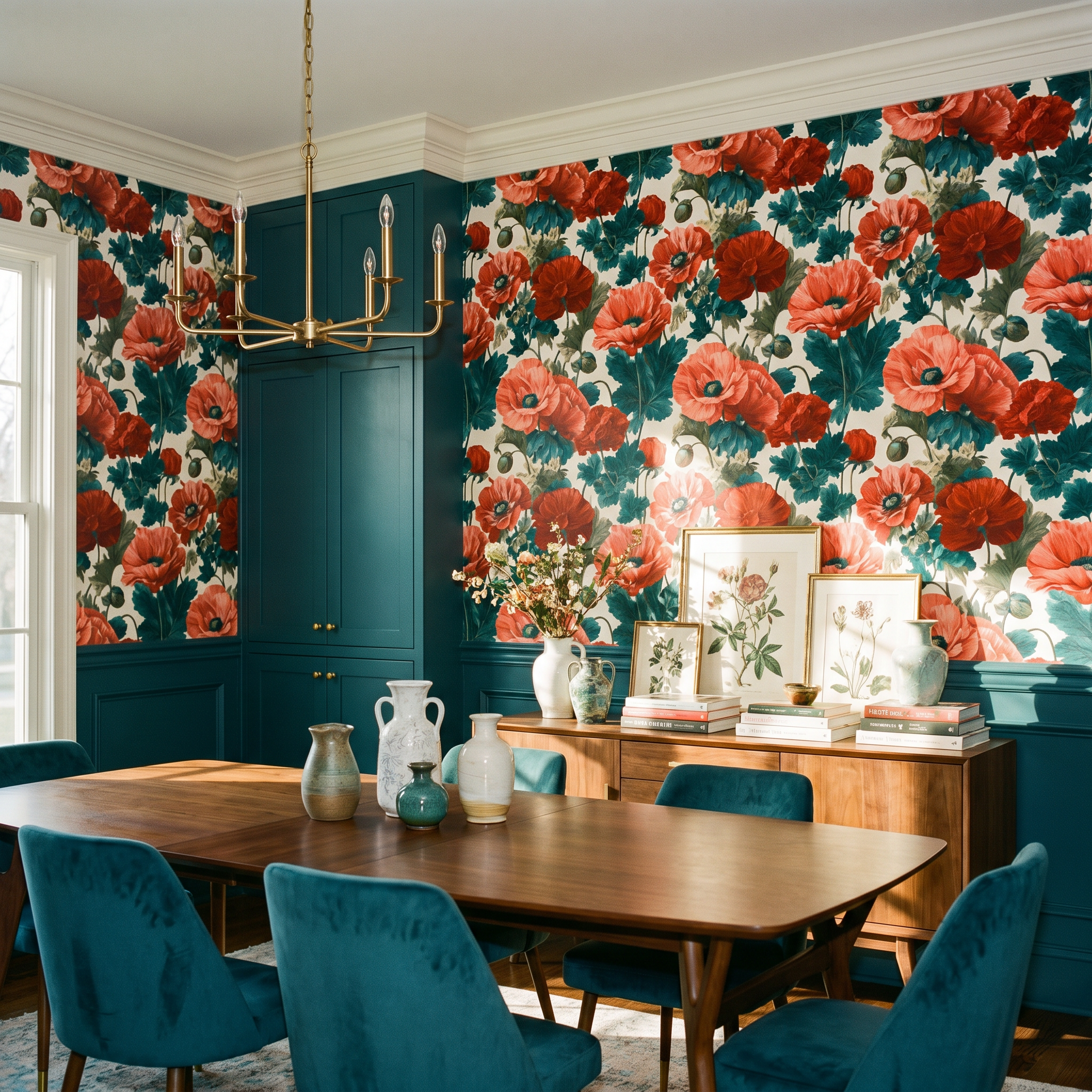 Marpole Poppy Atelier Wallpaper