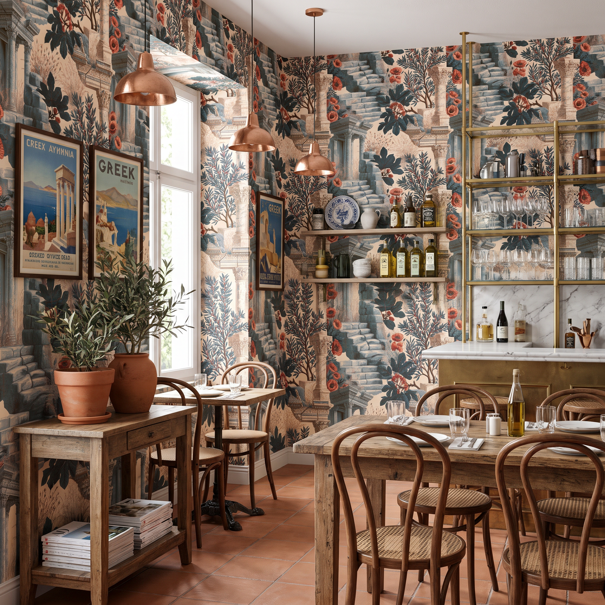 Portico of Asterion Wallpaper