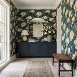 Magnolia Slate Camellia Wallpaper