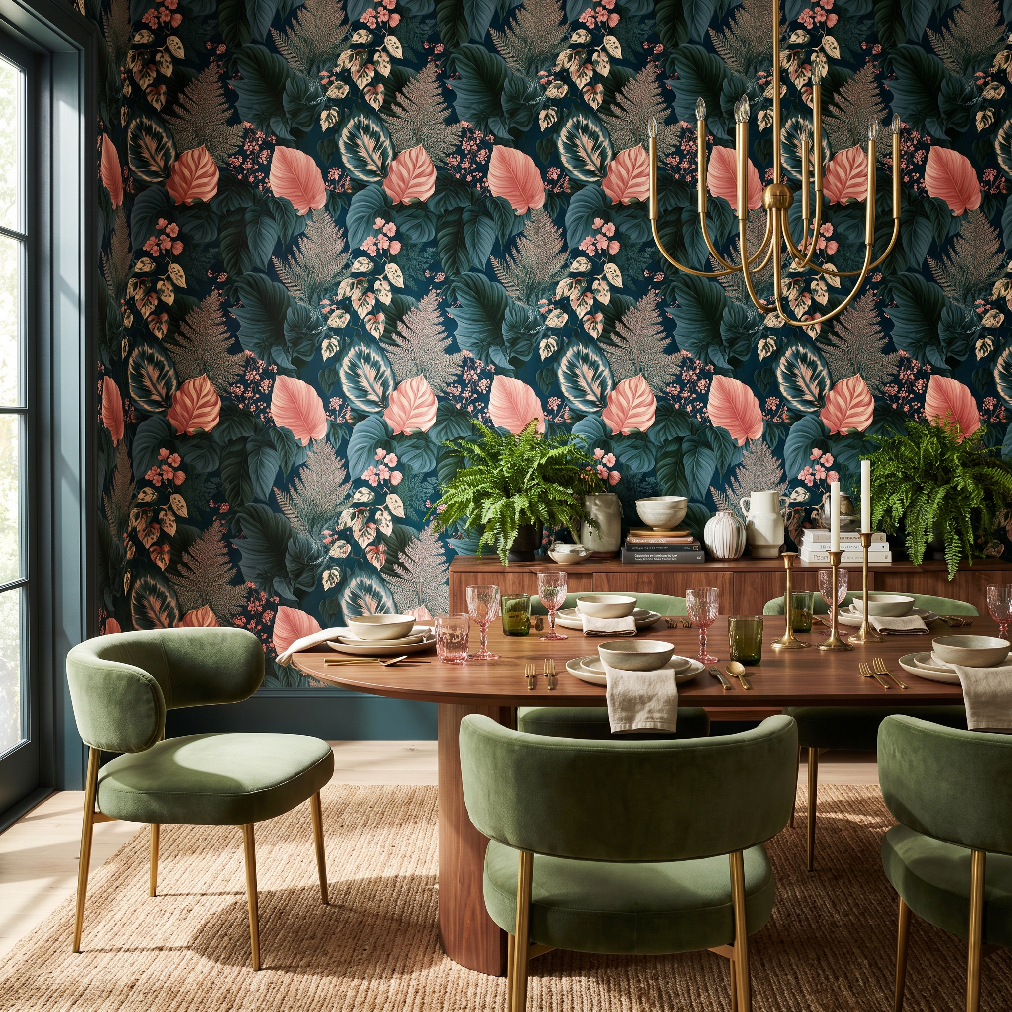 Conservatory Frondhouse Wallpaper