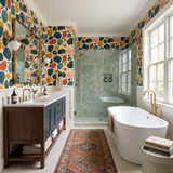 Modernist Cobble Wallpaper