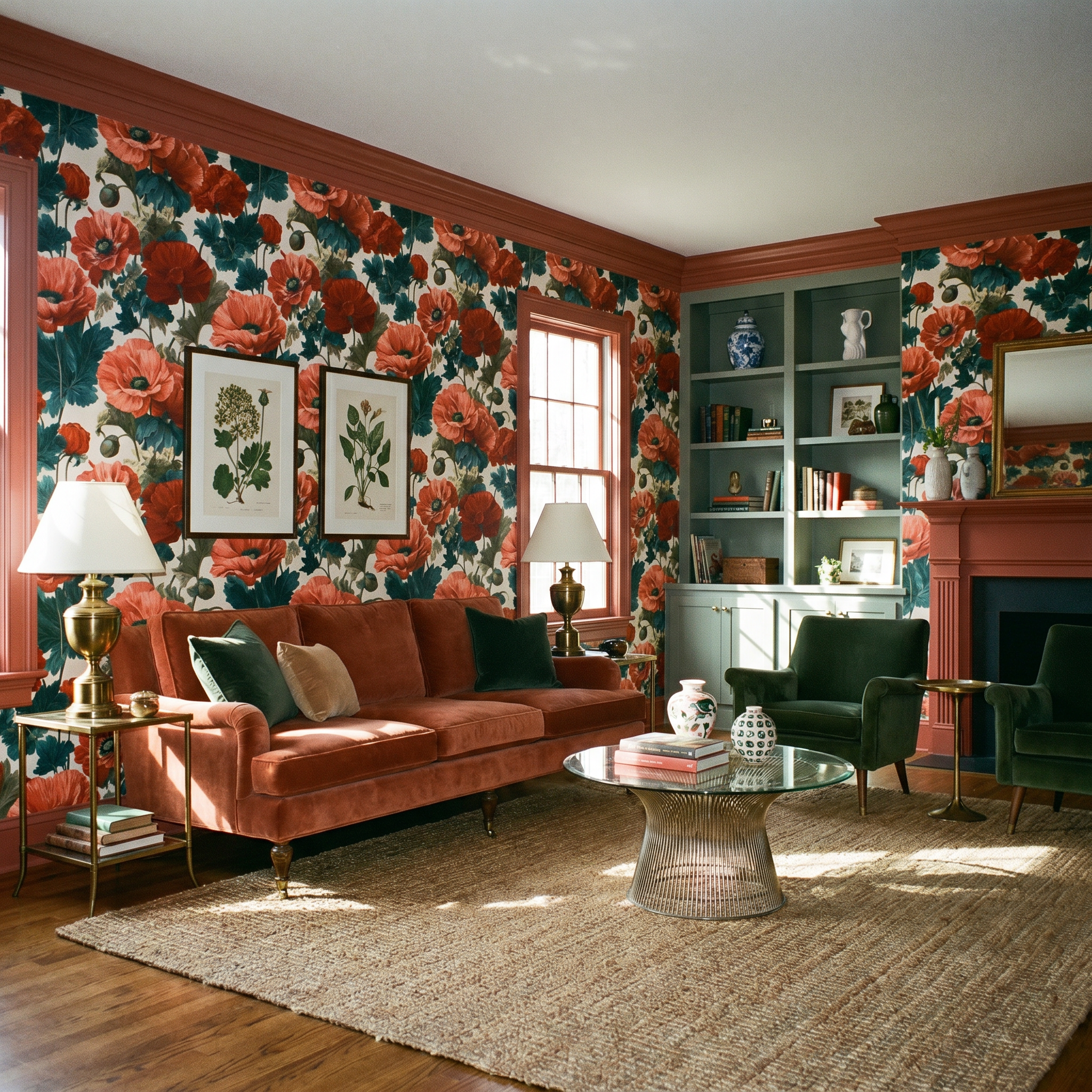 Marpole Poppy Atelier Wallpaper