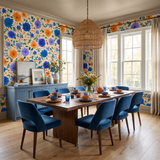 Cornflower Confetti Wallpaper