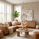 Fawn Confetti Field Wallpaper