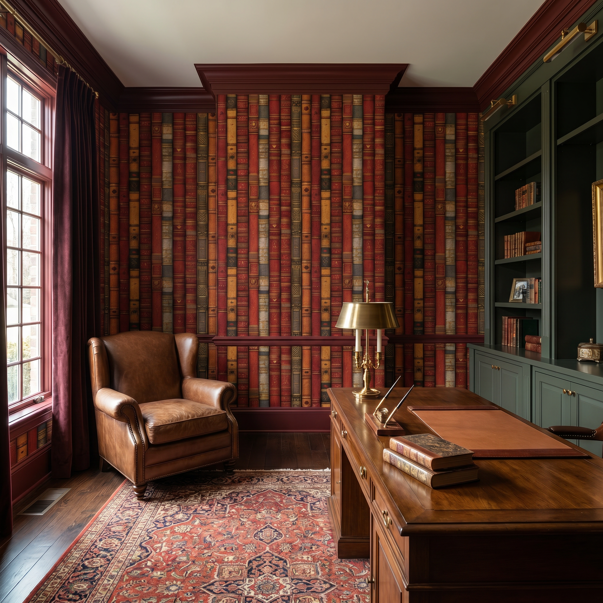 Bibliothèque Privée Wallpaper