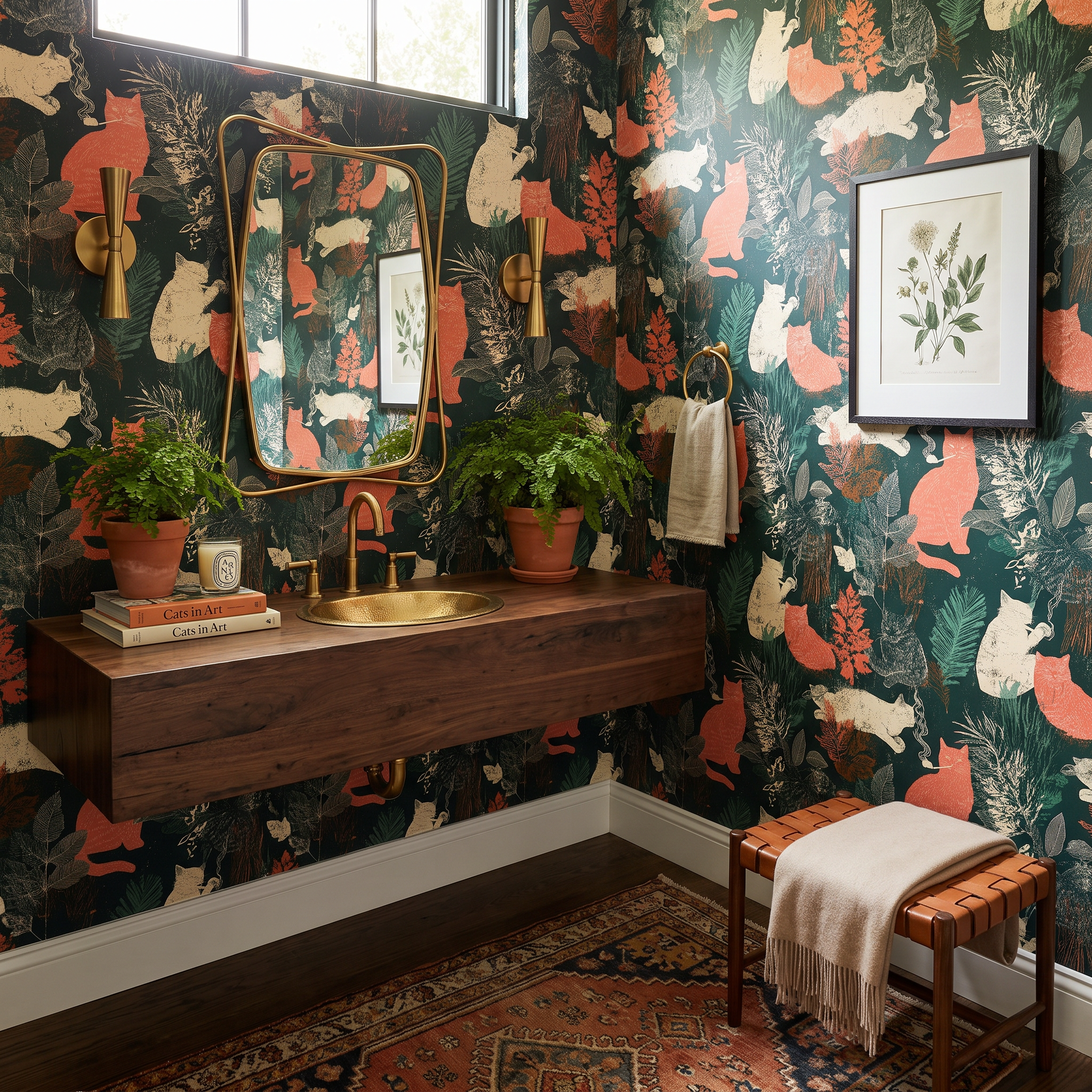Cats of the Understory Wallpaper