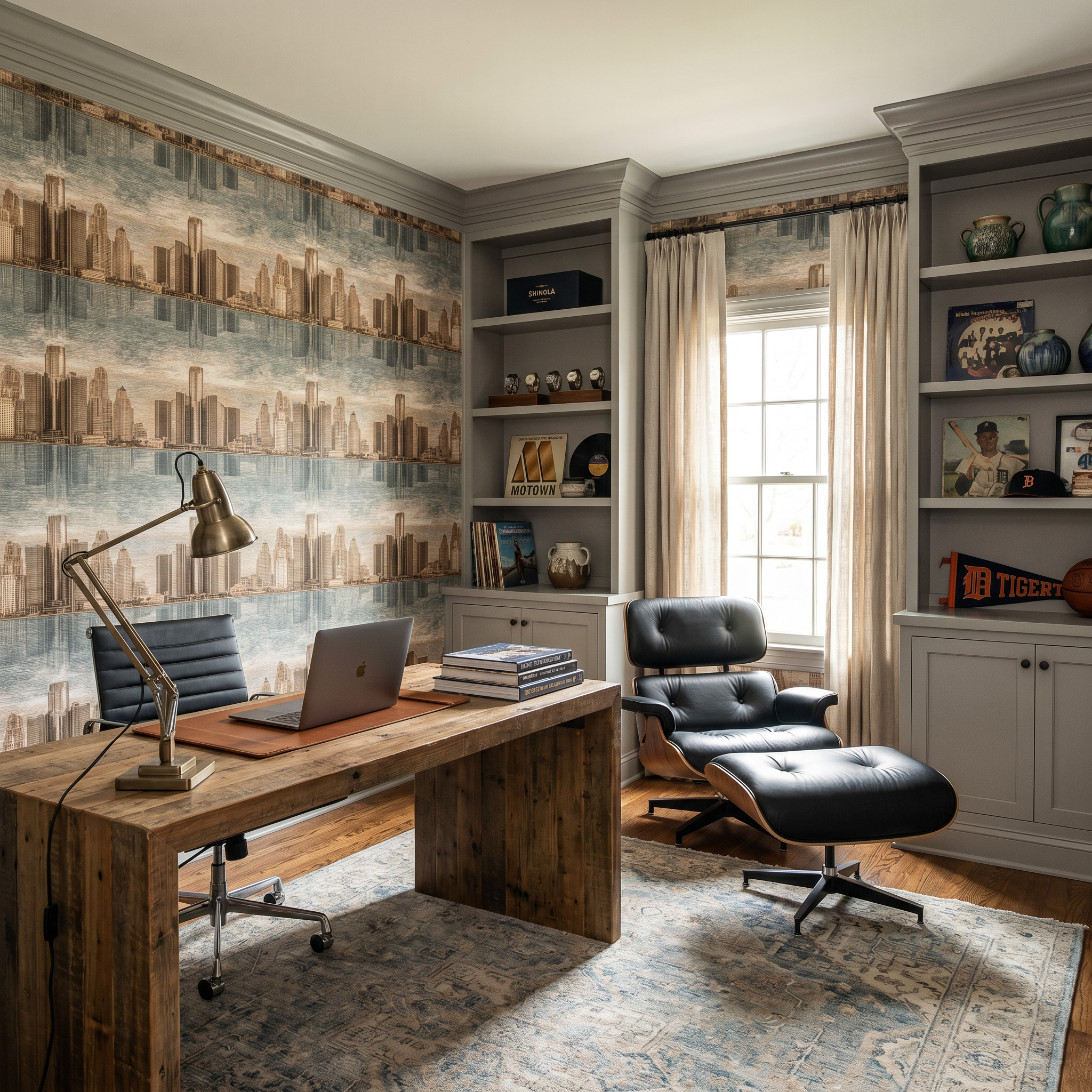 Riverfront Renaissance Wallpaper