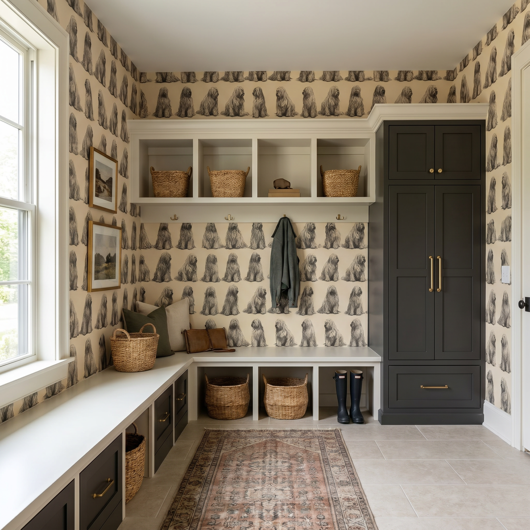 Bergamasco Choir Loft Wallpaper