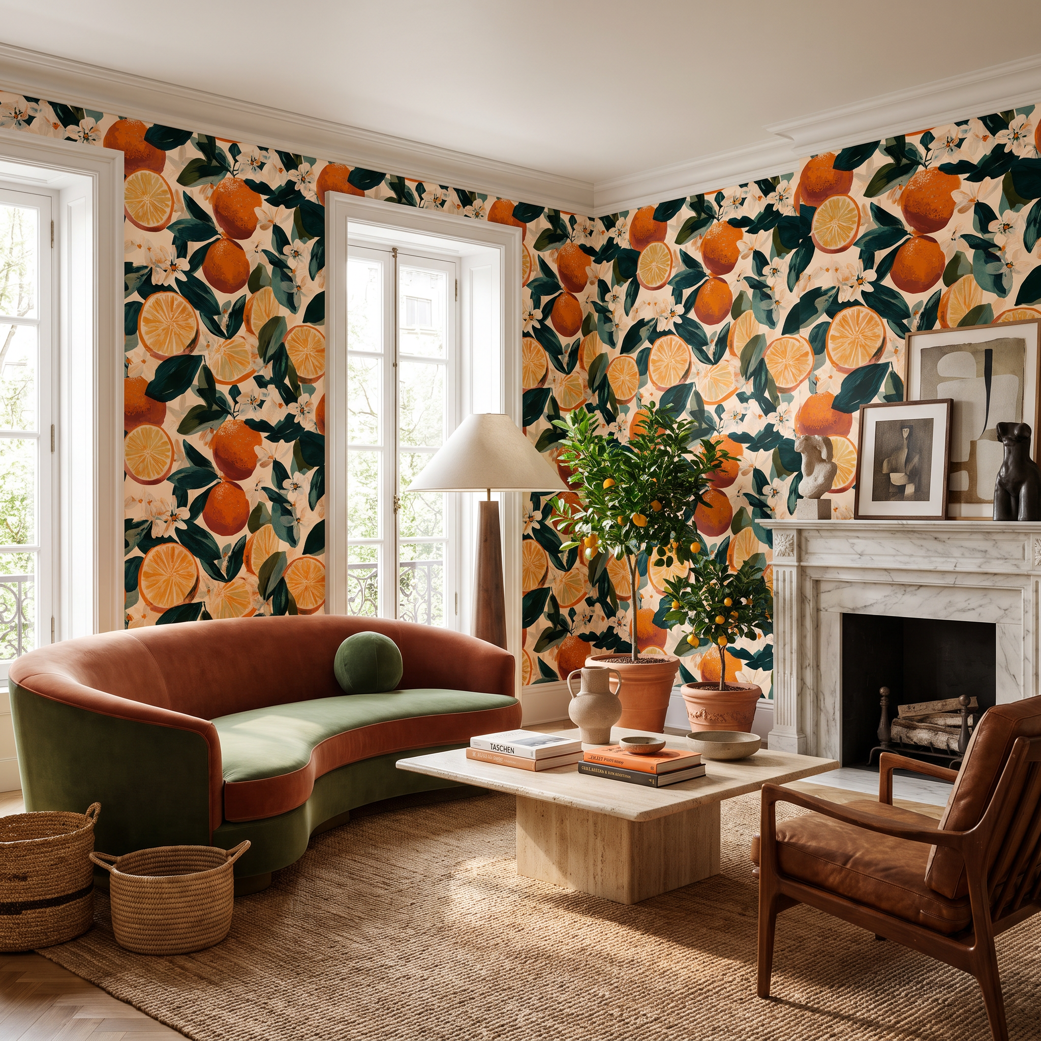 Orangerie No. 8 Wallpaper