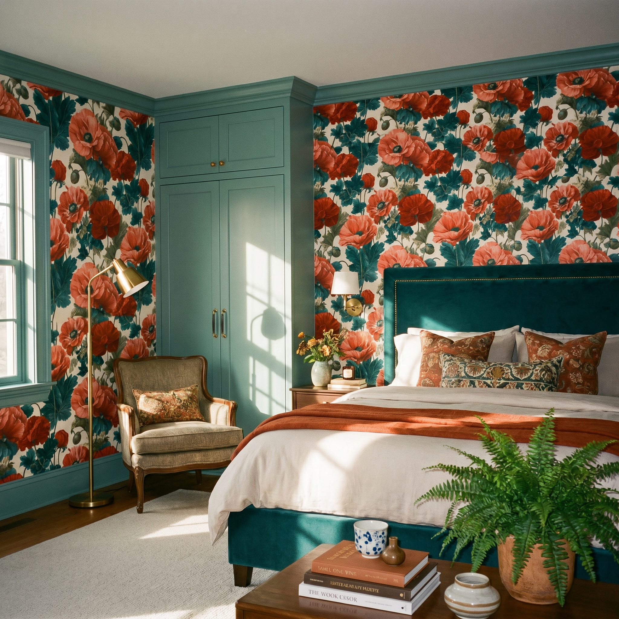 Marpole Poppy Atelier Wallpaper